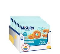 Biscotti Frollini al Miele Millefiori - Senza Latte e Uova - Ideali per Intolleranti - Colazione Sana e Leggera - Formato 400g - Variazioni 4/6/8/10 Pezzi (8)