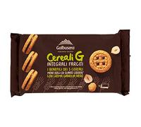Biscotti Galbusera Cereali G Frollini Integrali Con Crema Gianduia Nero Da 160 g