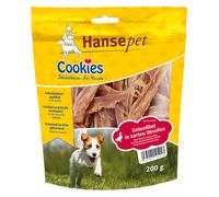 Biscotti Hansepet con filetto d’anatra in strisce snack per cani - Set %: 3 x 200 g