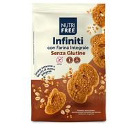 Biscotti Integrali Senza Glutine Infiniti - Nutrifree 250 g