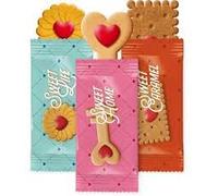 Biscotti novita' monoporzione è confezionato singolarmente in una pratica monoporzione I biscotti monoporzione sono perfetti per una piccola pausa, ideali per bar, ristoranti, hotel, uffici e per
