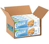 Biscotti Oswego Secchi Senza Zuccheri Aggiunti Gli Originali, Biscotto Frollini Secchi per colussi 250g [BOX da 8 Confezioni]
