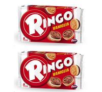 Biscotti Ringo alla vaniglia confezione 330 gr 6 pezzi da 55 gr circa cadauno