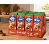 Biscotti Ripieni Snack Dolci 12 Confezioni da 140g Gusto Cioccolato Cocco Nocciola o Arachidi Merenda Colazione Dessert Croccanti con Crema Interna Golosi e Pronti al Consumo (12x140g Cioccolato)