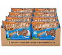 Biscotti Salvafreschezza 340 g Confezione 8 Pezzi al Cacao e Cioccolato Fondente oppure Integrali con Gocce di Cioccolato Colazione Snack Famiglia (8X Biscotti Integrali con Gocce di Cioccolato 340g)