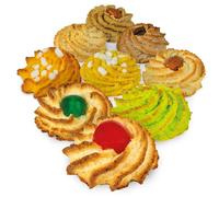 Biscotti siciliani di pasta di mandorle, Box regalo da 600 gr. Confezioni sigillate monoporzione, Biscotti assortiti, direttamente da laboratorio artigianale. Dolci siciliani, Pasta di mandorla
