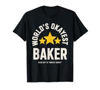 Biscotti Sourdoagh con Pane Sarcastico Divertenti del Mondo Okayest Baker Maglietta