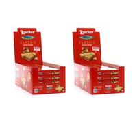 Biscotti Wafer Loacker Napolitaner - Linea Classic - 2 Expo Display 25 Pezzi da 45g (2 Expo da 25, NAPOLITANER)