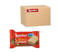 BISCOTTI WAFER LOACKER NAPOLITANER NOCCIOLA BOX DA 200 x 10g SNACK CIOCCOLATO MONOPORZIONE