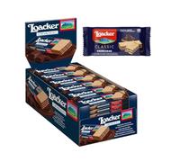 BISCOTTI WAFER LOACKER SNACK CREMKAKAO CACAO 30 PEZZI DA 17,2g CIOCCOLATO
