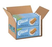 Biscotti Zuppalatte Gli Originali, Biscotto Frollini Secchi per colussi 250g [BOX da 8 Confezioni