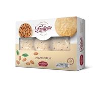 Biscottificio del Borgo Frollotto - Dolce Antica Merenda, 4 Count, Gianduia, Crema e Amarena, Cacao e Crema Vaniglia, Mandorla, Crema al Limone (Mandorla)