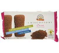 Biscottificio Grondona Biscottoni all'Olio E.V.O. senza Zuccheri Cacao - Vaschetta da 290 g - [confezione da 6]
