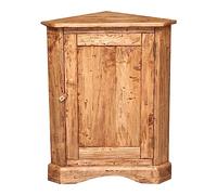 Biscottini Angoliera in Legno masselle 92x50,5x50 cm - Mobiletto in Legno per Cucina e Soggiorno - Angoliera Cucina Made in Italy