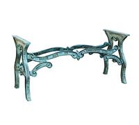 Biscottini Base tavolo in ghisa finitura anticata Molto stabile, robusta Offerta Speciale