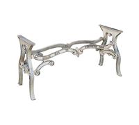 Biscottini Base tavolo in ghisa finitura anticata Molto stabile, robusta Offerta Speciale