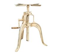 Biscottini Base per tavolo L65,5XPR65,5XH72,5 - Base per tavolo esterno - Base in ghisa per tavoli da giardino - Base tavolo piano in Vetro - Arredo giardino - Per tavoli da esterno shabby