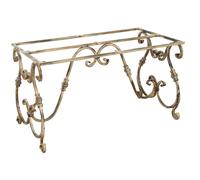 BISCOTTINI Base Tavolo Ferro Battuto Giardino Esterno Interno Retrò