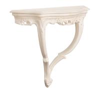 Biscottini Biscottini Consolle Legno Bianca Anticata Italiana 57x22x52 Arredo Casa Design