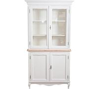 Biscottini Buffet mobile soggiorno 202x35x100 cm | Credenza cucina alta | Credenza legno massello