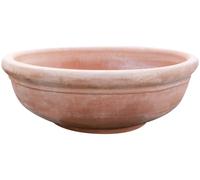 Biscottini Ciotola in Terracotta 100% Made in Italy interamente Lavorata a Mano Vaso