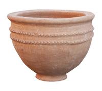 Biscottini Ciotola Vaso in terracotta del deserto del Sahara fatto mano cotto Offerta