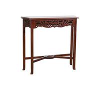 Biscottini Consolle Ingresso Legno 82x25x75 cm Made in Italy | Mobile Ingresso corridoio | Consolle Legno di Mogano | Consolle Ingresso Shabby Chic