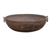 Biscottini Contenitore in Ferro 105x33x105 cm Adatto Come braciere da Giardino | Particolare fioriera da Esterno Grande