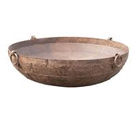 Biscottini Contenitore in Ferro 148x48x148 cm Adatto Come braciere da Giardino | Particolare fioriera da Esterno Grande