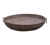 Biscottini Contenitore in Ferro 94x24x94 cm Adatto Come braciere da Giardino | Particolare fioriera da Esterno Grande