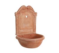 Biscottini Fontana Muro Parete Terracotta Toscana Antigeliva 45x36x64 da