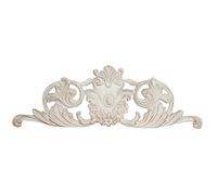 Biscottini Fregio Legno 100x35 cm Made in Italy | Fregi per mobili e pareti | Fregi in Legno Decorativi per mobili e pareti con Finitura Anticata