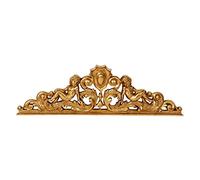 Biscottini Fregio Legno 125x36 cm Made in Italy | Fregi per mobili e pareti | Fregi in Legno Decorativi per mobili e pareti con Finitura Anticata