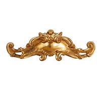 Biscottini Fregio Legno 58x20 cm Made in Italy | Fregi per mobili e pareti | Fregi in Legno Decorativi per mobili e pareti con Finitura Anticata