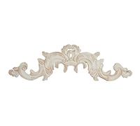 Biscottini Fregio Legno 92x28 cm Made in Italy | Fregi per mobili e pareti | Fregi in Legno Decorativi per mobili e pareti con Finitura Anticata