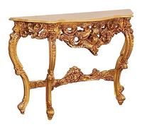 BISCOTTINI INTENATIONAL ART TRADING Console in Legno, L125XPR38XH89 CM