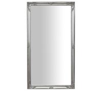 Biscottini Specchiera da appendere verticale/orizzontale L72xPR4xH132 cm finitura foglia argento anticato.