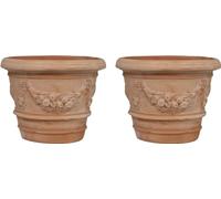 BISCOTTINI INTERNATIONAL ART TRADING Vasi in Terracotta, L40xPR40xH30