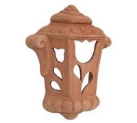 Biscottini Lanterna da Esterno in Terracotta 41x33x14 cm | Lanterne da Esterno portacandele Made in Italy | Lanterne per Illuminazione Giardino