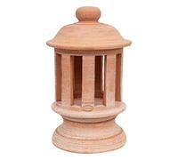 Biscottini - Lanterne da Esterno Grandi 45x26x26 cm Made in Italy - Decorazioni Giardino per Esterno - Lanterne da Giardino Terracotta Toscana