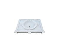 Biscottini Lavandino in marmo 80,5x18,5x56,5 cm | Lavandino da esterno e interno | Lavabo da appoggio pietra | Lavandino cucina