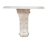 Biscottini - Mensola A Muro In Legno Finitura Bianco Anticato - L30xPr15xH23 Cm - Piattaia In Legno Da Parete - Made In Italy - Mensola