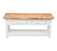 Biscottini Mobile tv legno massello 111x42x52 cm | Mobile porta tv soggiorno e camera da letto | Mobile per tv con ante e cassetti