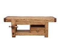 Biscottini Mobile tv legno massello 120x45x64 cm | Mobile porta tv soggiorno e camera da letto | Mobile per tv con ante e cassetti