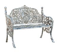 BISCOTTINI Panchina Giardino Ghisa Panca Esterno Elegante Schienale Anticata