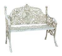 BISCOTTINI Panchina Giardino Ghisa Panca Esterno Elegante Schienale Anticata