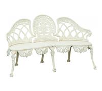 BISCOTTINI Panchina Giardino Ghisa Schienale Liberty Elegante Esterno Panca