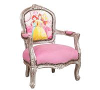 Biscottini Poltrona L51,5xPR50,5xH77,5 Principesse - Poltrona relax - Poltroncina per bambini - Poltrona salotto - Accessori casa