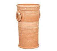 Biscottini Porta ombrelli per esterno e interno 45x35x35 cm | Vasi terracotta portaombrello Made in Italy | portaombrelli in terracotta lavorati a mano