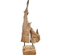 Biscottini Scultura naturale astratta in legno riportato dal mare L35xPR33xH93 cm